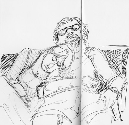 airport couple pooped